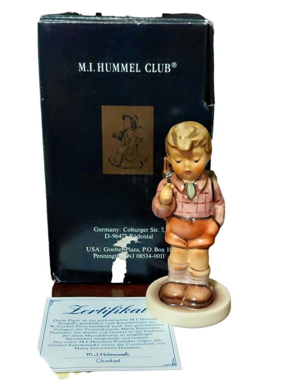 M.I. Hummel Figurine #1020 One Two Three 1995 Exclusive Edition Hum 555 Vintage
